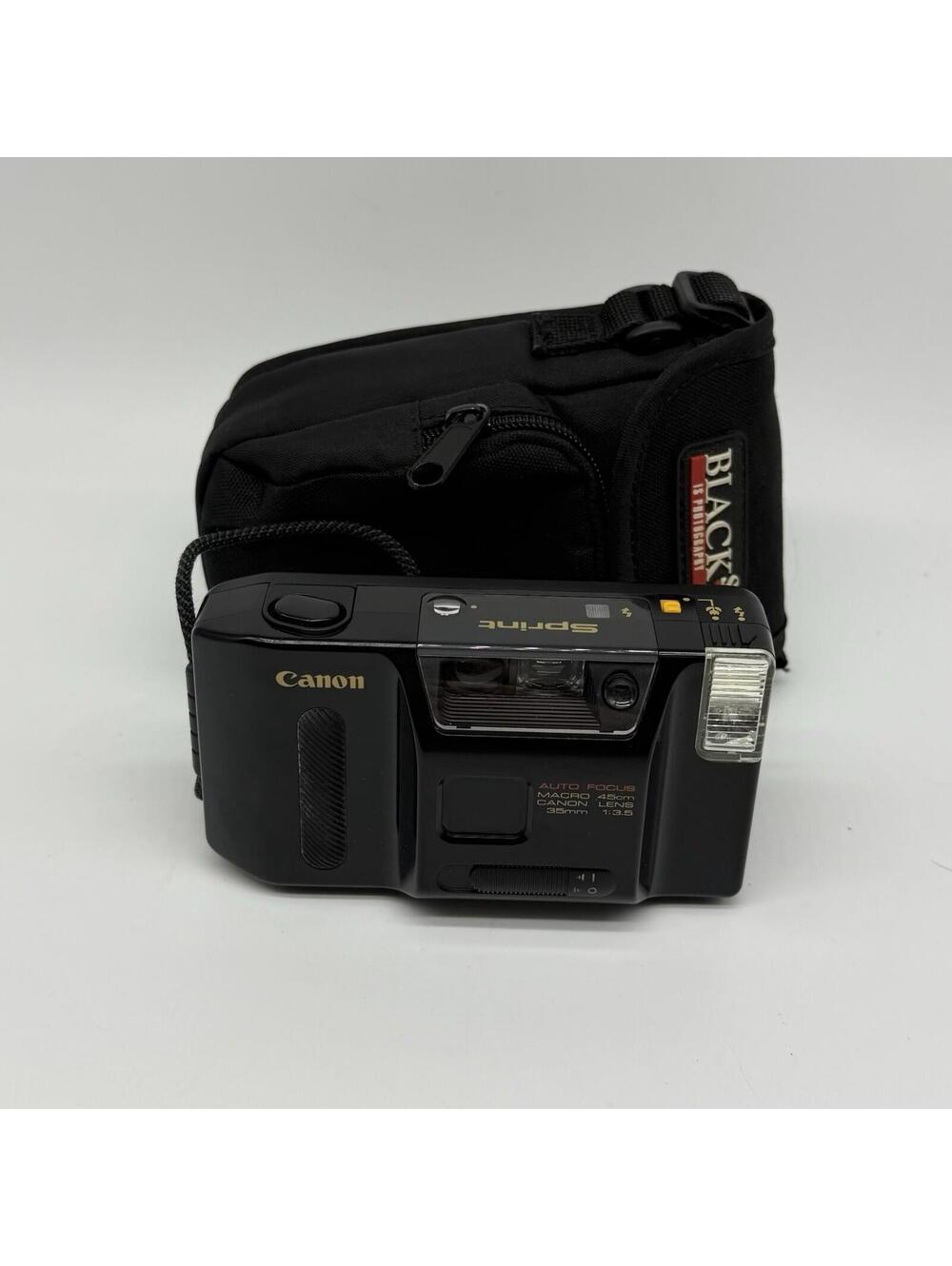 Canon Sprint 35mm 3.5 Point Shoot Film Camera - Tested, Works